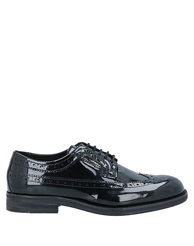CERRUTI 1881 Laced shoes Black 100% Calfskin