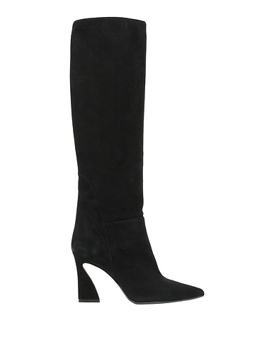 ANNA F. Boots Black Soft Leather