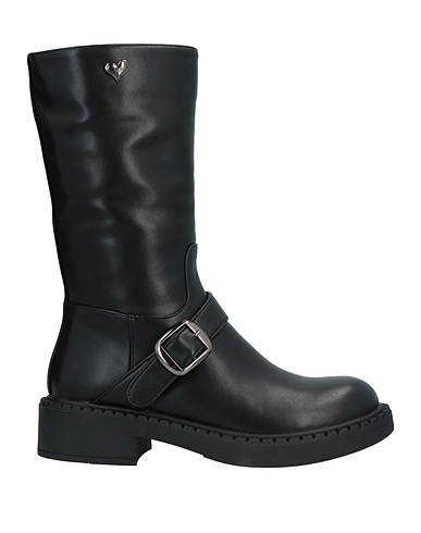TUA BY BRACCIALINI Ankle boot Black Textile fibers