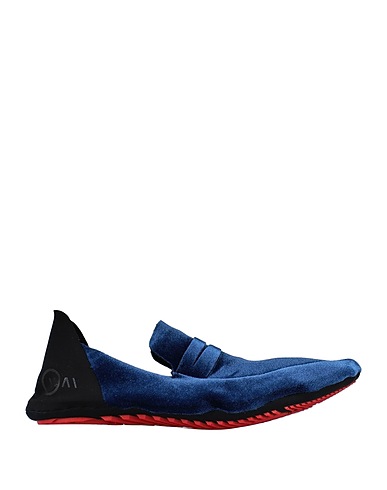 WAI DESIGN Slides and slippers Midnight blue Textile fibers