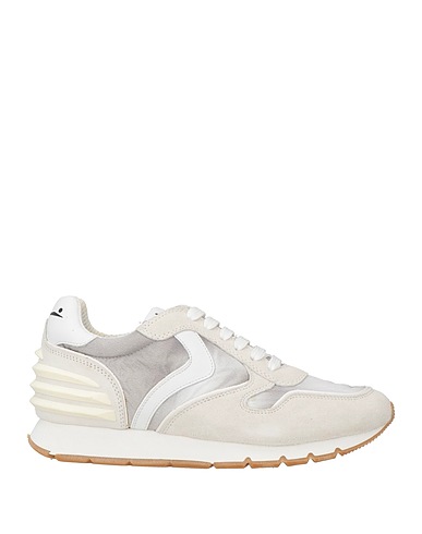 VOILE BLANCHE Sneakers Light grey Soft Leather, Nylon