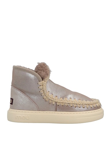 MOU Ankle boot Taupe Sheepskin, Wool