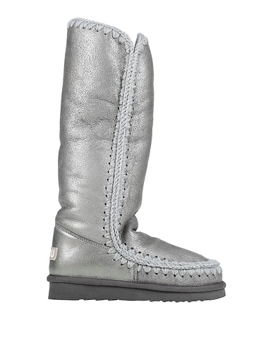 MOU Boots Grey Sheepskin, Wool