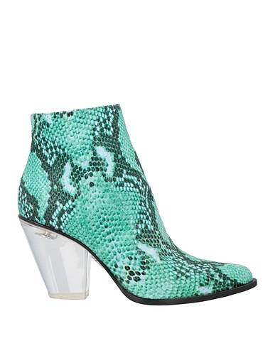 LE SILLA Stivaletti Verde Pelle