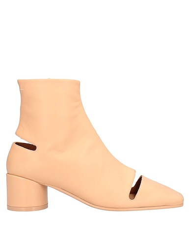 MM6 MAISON MARGIELA Ankle boot Beige Leather