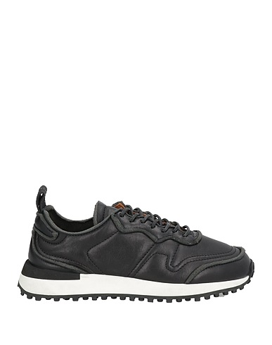 BUTTERO® Sneakers Black Soft Leather