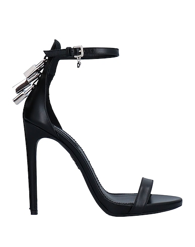 DSQUARED2 Sandals Black Calfskin