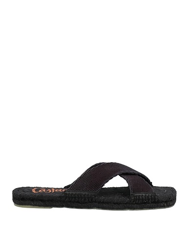 CASTAÑER Espadrillas Antracite Pelle, Fibre tessili