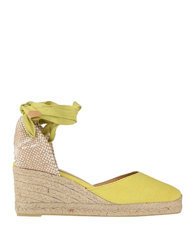 CASTAÑER Espadrillas Verde lime Fibre tessili