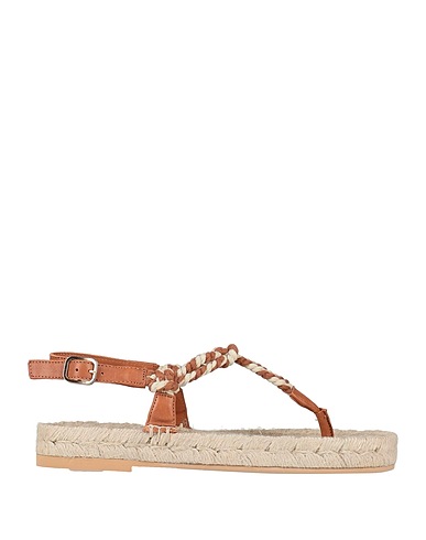 KANNA Espadrillas Cuoio Pelle, Fibre tessili