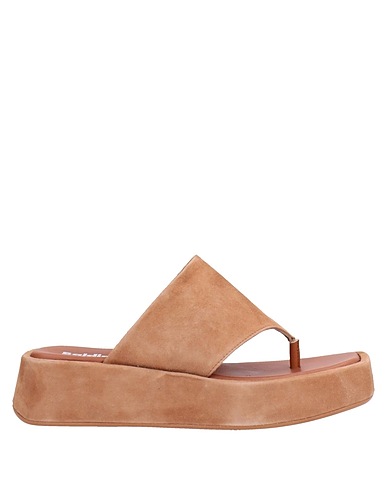 BALDININI Flip flops Tan Leather