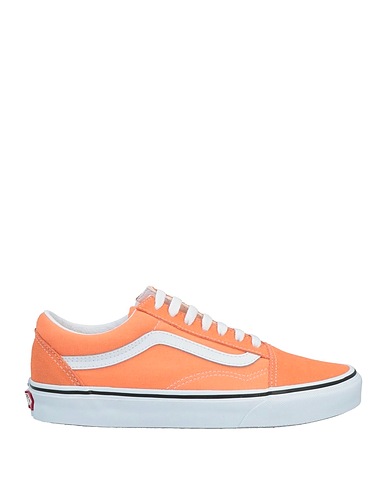 VANS Sneakers Orange Soft Leather, Textile fibres