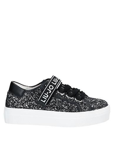 LIU •JO Sneakers Black Textile fibers