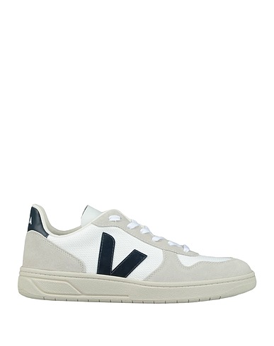VEJA Sneakers Beige Soft Leather, Textile fibers
