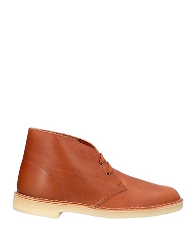 CLARKS ORIGINALS Ankle boot Tan Soft Leather
