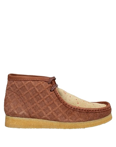CLARKS ORIGINALS Ankle boot Camel Soft Leather
