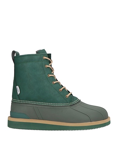SUICOKE Stivaletti Verde scuro Materiale sintetico, Gomma