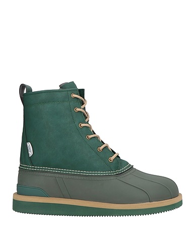 SUICOKE Ankle boot VERDE SCURO Synthetisches Material, Rubber