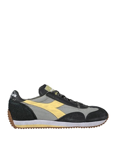 DIADORA HERITAGE Sneakers EQUIPE H DIRTY STONE WASH EVO
 Grau Leder, Gewebefasern
