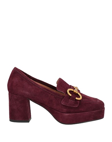 BIBI LOU Loafers Plum Leather