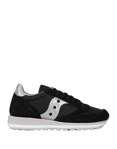 SAUCONY Sneakers JAZZ TRIPLE BLACK/SILVER
 Nero Pelle, Fibre tessili