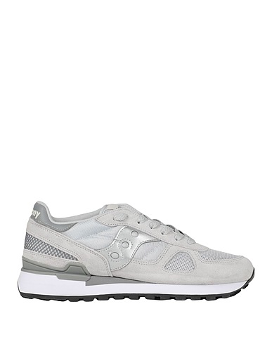 SAUCONY Sneakers SHADOW ORIGINAL GREY/SILVER
 Light grey Leather, Textile fibres