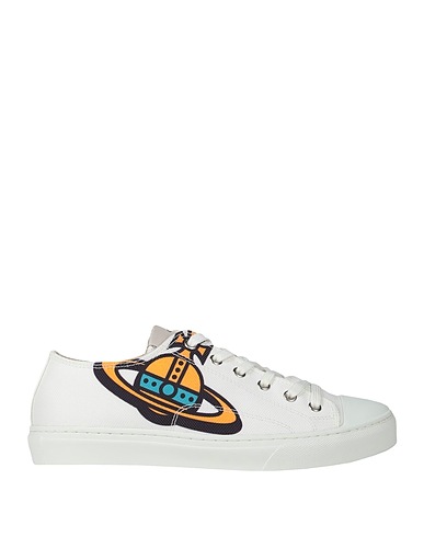 VIVIENNE WESTWOOD Sneakers PLIMSOLL LOW TOP
 White 100% Recycled polyester