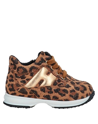 HOGAN Sneakers JUNIOR Camel Cuero