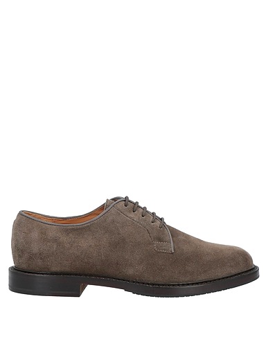 MANIFATTURE ETRUSCHE Stringate Khaki Pelle