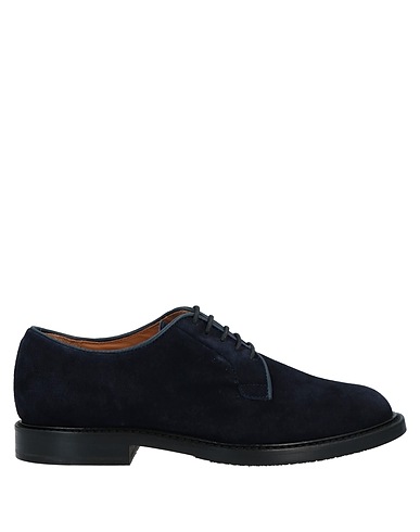 MANIFATTURE ETRUSCHE Stringate Blu notte Pelle