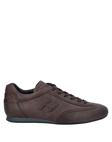 HOGAN Sneakers Σκούρο καφέ Δέρμα