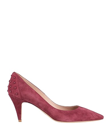 TOD'S Pump Garnet Soft Leather
