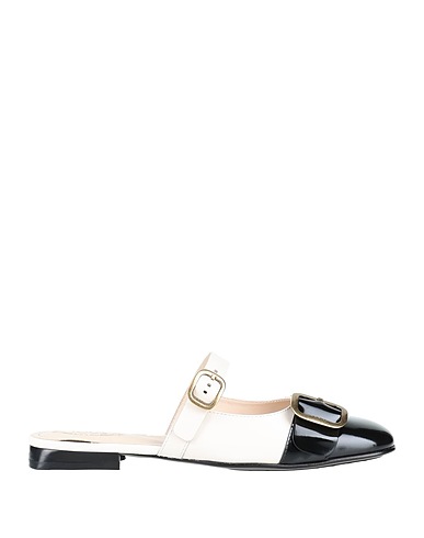 TOD'S Mule e zoccoli Bianco Pelle