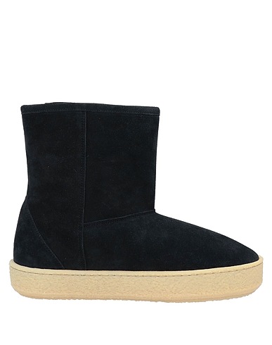 ISABEL MARANT Stivaletti Nero 100% Pelle di vitello, Montone