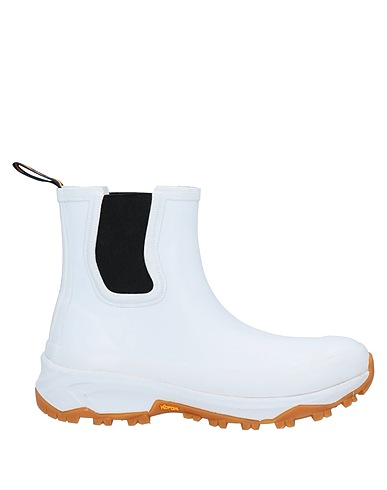 K-WAY Ankle boot White Rubber