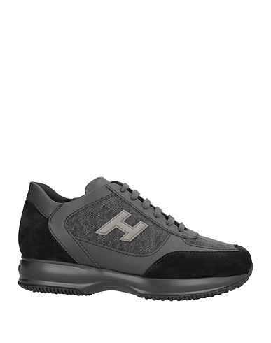 HOGAN Sneakers Antracite Pelle, Fibre tessili