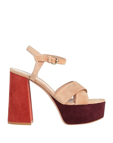 GIANVITO ROSSI Sandals Sand Leather