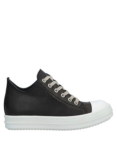 RICK OWENS Sneakers Black Soft Leather