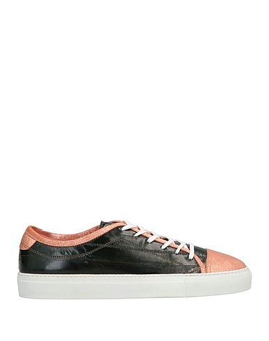 STUDIO POLLINI Sneakers Dark green Eelskin