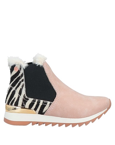GIOSEPPO Ankle boot Black Soft Leather, Textile fibres