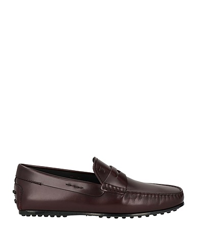 TOD'S Mocassino Bordeaux Pelle