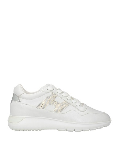 HOGAN Sneakers Weiß Leder