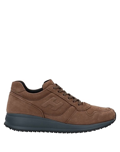 HOGAN Sneakers Brown Soft Leather