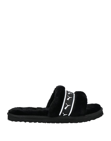 PUMA Sandals Black Textile fibres