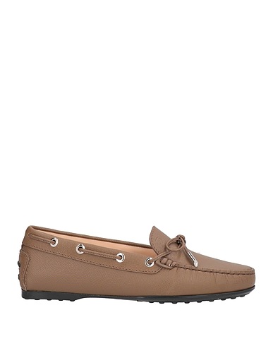 TOD'S Mocassino Tortora Pelle