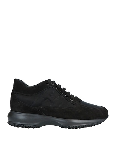 HOGAN Sneakers Nero Pelle, Fibre tessili