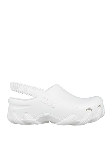 GCDS Mules and clogs White Rubber