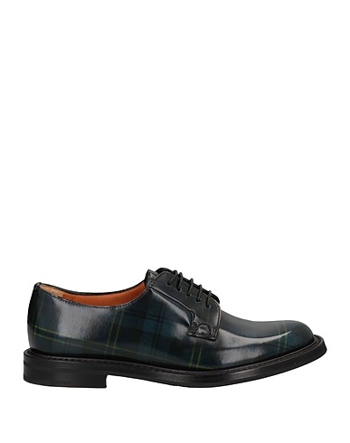 CHURCH'S Laced shoes Navy Soft Leather