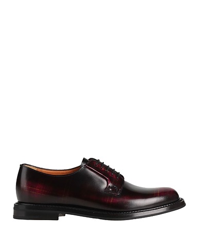 CHURCH'S Stringate Bordeaux Pelle