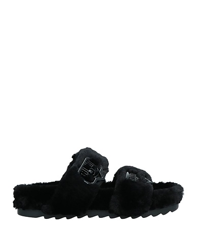 CHIARA FERRAGNI Sandals Black Textile fibres